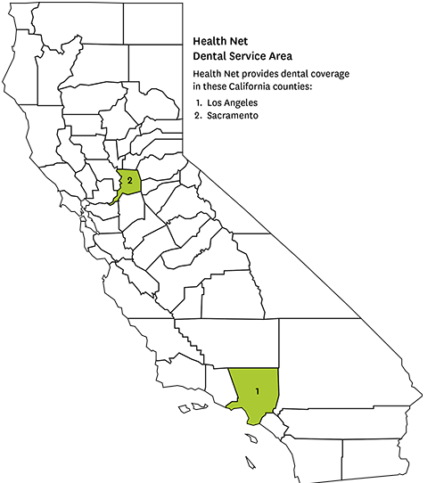 Servicio dental de Medi-Cal proporcionado en los condados de Los Ángeles y Sacramento